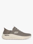 Skechers Arch Fit 2.0 Look Ahead Slip-In Shoes, Taupe