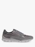 Geox Sukie Leather Blend Trainers, Dark Grey