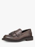 Geox Serilda Leather Chunky Loafers, Taupe