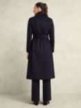 Hobbs Livia Wool Coat, Navy