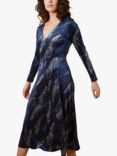 Traffic People Blues Zelda Dress, Blue