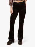 Traffic People Textured Corduroy Trousers, Black