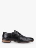 Hush Puppies David Leather Monk Shoes