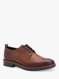 Base London Memphis Leather Derby Shoes, Brown