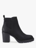 ONLY Barbara Chunky Block Heeled Ankle Boots, Black