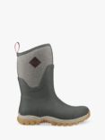 Muck Arctic Sport II Mid Wellington Boots, Olive/Herringbone