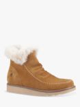 Hush Puppies Moira Suede Fleece Lined Boots, Tan