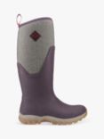 Muck Arctic Sport II Tall Wellington Boots, Wine/Herringbone