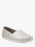 TOMS Alpargata Cloudbound Slip-On Shoes, Silver