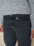 MOS MOSH Andi Curve Mom Jeans, Dark Blue