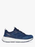 Skechers Edgeride Trainers, Navy/Pink