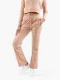 Juicy Couture Embellished Velour Tracksuit Bottoms, Cafe Au Lait