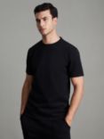 Reiss Bradley Short Sleeve Interlock Crew T-Shirt