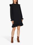 Sisters Point Coki Frill Dress, Black