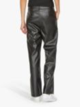 Sisters Point Danja Faux Leather Trousers, Black