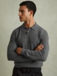 Reiss Regis Wool Half Zip Jumper