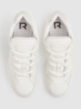 Reiss Alvar Leather Chunky Trainers, White