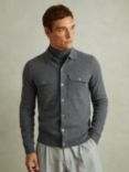 Reiss Pisa Wool Long Sleeve Shirt