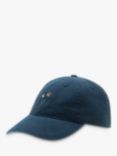 forét Flower Embroidered Cap, Navy