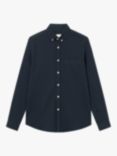 forét Dawn Jacquard Shirt, Navy