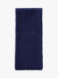 Benetton Kids' Wool Blend Link Stitch Scarf, Night Blue