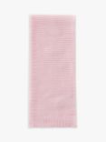 Benetton Kids' Wool Blend Link Stitch Scarf, Pink