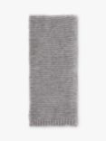 Benetton Kids' Wool Blend Link Stitch Scarf, Medium Melange Grey