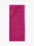 Benetton Kids' Wool Blend Link Stitch Scarf, Cyclamen