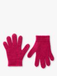 Benetton Kids' Wool Blend Gloves, Cyclamen