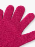 Benetton Kids' Wool Blend Gloves, Cyclamen