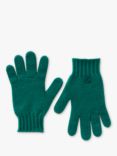 Benetton Kids' Wool Blend Gloves, Forest Green