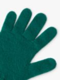 Benetton Kids' Wool Blend Gloves, Forest Green