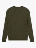 forét Alpine Knit Jumper, Dark Moss