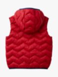 Benetton Kids' Hooded Gilet, Bordeaux