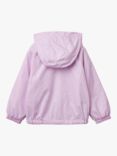 Benetton Kids' Fleece Lined Windbreaker, Lilac