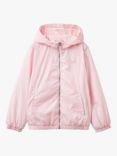 Benetton Kids' Fleece Lined Windbreaker, Pink