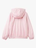 Benetton Kids' Fleece Lined Windbreaker, Pink