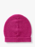 Benetton Kids' Wool Blend Beanie Hat, Cyclamen