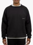 Ony Logo Oversized Sweatshirt, Black