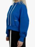 Ony Logo Pullover Cropped Hoodie, Blue