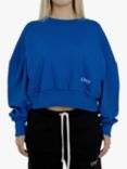 Ony Cropped Sweater, Blue