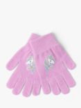 Lindex Kids' Magic Unicorn Gloves, Light Lilac