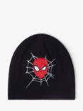 Lindex Kids' Spider-Man Beanie Hat, Black