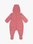 Petit Bateau Baby Snowsuit, Rosewood