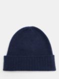 HUSH Cashmere Beanie, Navy