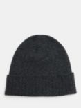 HUSH Cashmere Beanie, Dark Grey