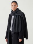 HUSH Cashmere Scarf, Dark Grey