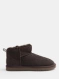 HUSH Sheepskin Ultra Mini Shearling Lined Boots, Brown