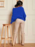 Jolie Moi Soft Knit Wool Blend Jumper, Royal Blue