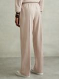 Reiss Alexi Wide Leg Trousers, Stone